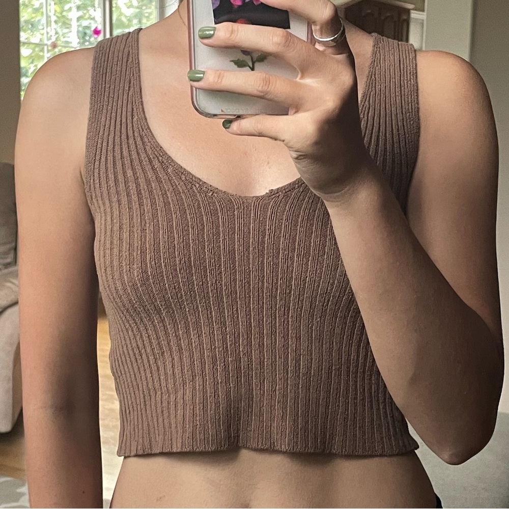 Brandy Melville Brown Tank Top